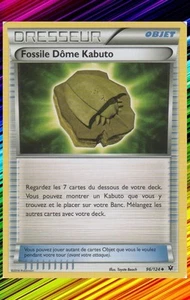 Fossile Dôme Kabuto-XY10:Impact des Destins-96/124-Carte Pokemon Neuve Française - Picture 1 of 1