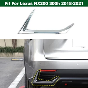 New Left Rear Lower Fog Light Chrome Trim Strip For Lexus NX200 NX300h 2018-2021 - Picture 1 of 10