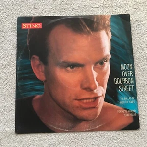 STING ~ MOON OVER BOURBON STREET 1986 UK VINYL RECORD AMY 305 A1-B1 - Bild 1 von 4