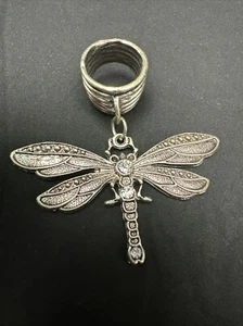 Silber Libelle Anhänger - Bild 1 von 8