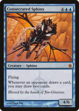 MTG Consecrated Sphinx Mirrodin Besieged Magic the Gathering