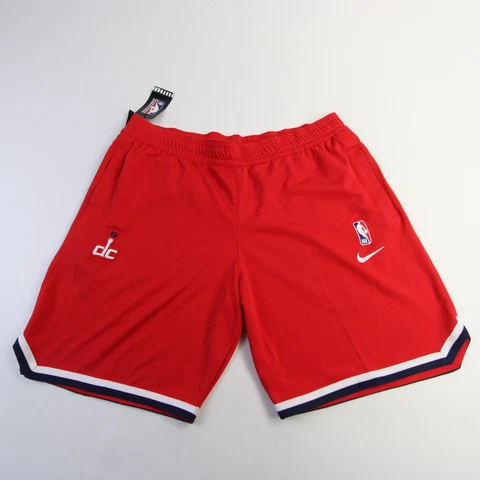 Washington Wizards Nike NBA Authentics Dri-Fit Athletic Shorts Women's New Cover