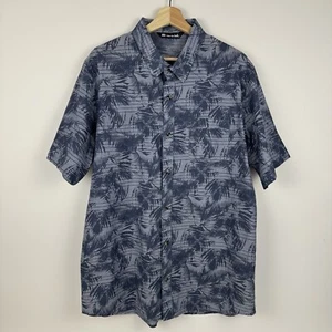 Travis Mathew Button Up Shirt Floral Tropical Hawaiian Mens XL - Picture 1 of 14
