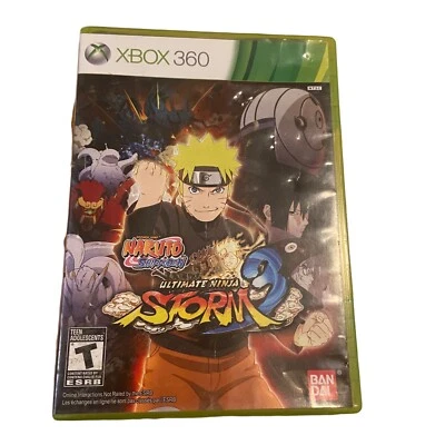 Naruto Shippuden: Ultimate Ninja Storm 3 Xbox 360 Manual de Juego Completo Probado Foto 1 de 4