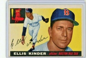 1955 Topps #115 Ellis Kinder - Boston Red Sox Pitcher