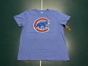 Chicago Cubs MLB Wright & Ditson kurzärmliges Shirt neu mit Etikett Größe Large - Bild 1 von 7