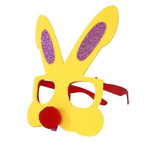 Novelty Easter Bunny Eyeglasses Eyewear DIY for Birthday Party Decorations