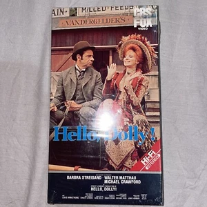 Hello, Dolly! (VHS, 1984) Streisand Matthau CBS FOX Video SEALED WATERMARK - Picture 1 of 7