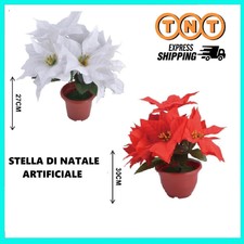 Stella Di Natale Bianca Prezzo.Stella Di Natale Finta In Vendita Ebay