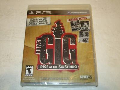 Power Gig Rise of The Sixstring  for Ps3  Brand New  and Factory Sealed - Image 1 of 2