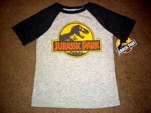 New Jurassic Park Tyrannosaurus Rex T-Rex Dinosaur Logo Shirt Jurassic World - Picture 1 of 1