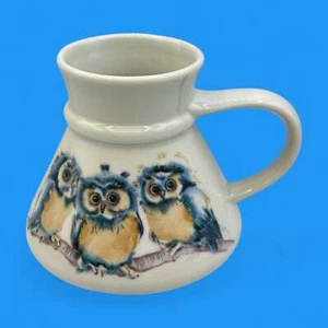 Vintage Otagiri Japan Owl Travel Mug – No Spill Wide Base - Bild 1 von 7