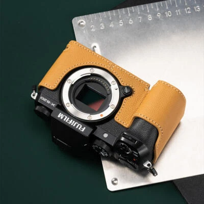 Real Leather Camera Bag Case Cover For Fuji XT5 X-T5 X-T30II XT30II XS20 X-S20 - Image 1 of 4