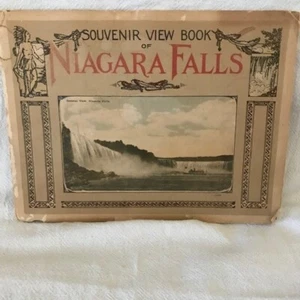 Vintage Souvenir View Book of Niagara Falls   Paperback - Imagen 1 de 4