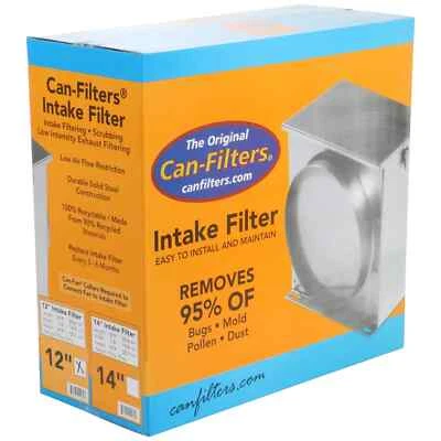 CAN-Filters Intake Filter 12" For Grow Rooms or Greenhouses - CAN Filter - Image 1 of 4
