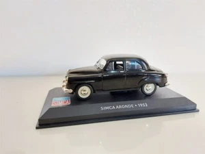 Simca Aronde Nero del 1952 - Simca Collection 1/43 - Foto 1 di 1