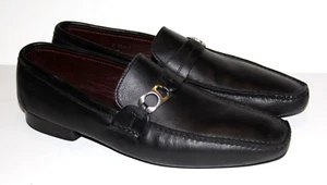Herren Allen Edmonds Martin Fahren Mokassins 57570 Schwarz Leder Halbschuhe Größe 12 D - Bild 1 von 10