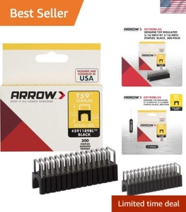 Arrow T59 Genuine 300 Insulated Stainless Steel Staples for Cables - 5/16 Inch - Afbeelding 1 van 10