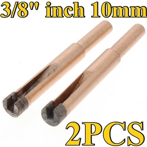 2 piezas brocas de núcleo de sierras de agujero de diamante sinterizado de 3/8" pulgadas 10 mm para mármol de piedra - Imagen 1 de 5