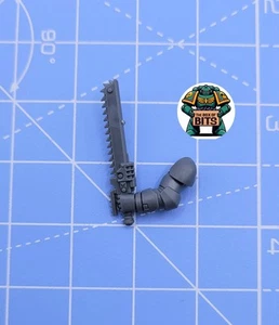 Espada de cadena Warhammer 40K Marines Espaciales Guardia Estelar Veteranos - Imagen 1 de 2