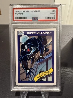 1990 Marvel Universe - Venom #73 PSA 9 - Image 1 of 2