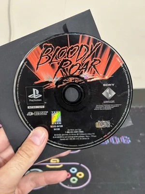 Disco Bloody Roar (Sony PlayStation 1, 1998) PS1 solo probado funcionando  Foto 1 de 2