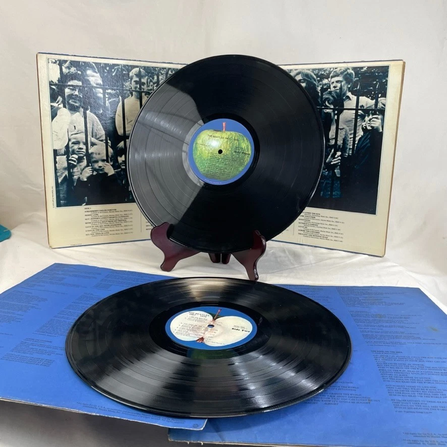 The Beatles 1967–1970 Blue Album 2×LP (Apple SKBO-3404, 1973 US Pressing) VG/VG- Foto 1 de 4