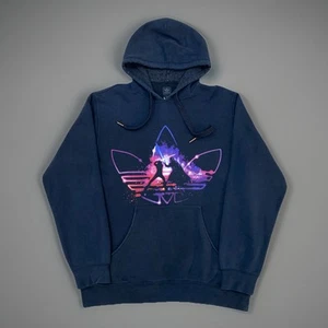Adidas Originals Star Wars Battle Scene Black P99648 Hoodie Mens Size Large - Picture 1 of 13