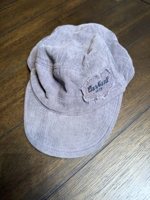 Sombrero Carhartt Gorra Correa Trasera Para Hombres Gris Pana Militar Cadete Parche Ropa de Trabajo Foto 1 de 4