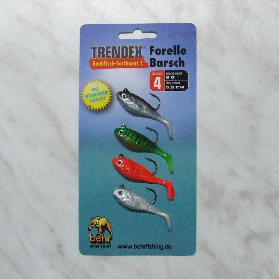 Behr Trendex Soft Mini Jigkopf-set 2g 3er Pack 60-79933