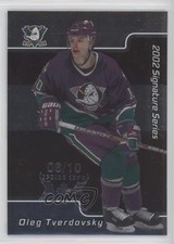 2001-02 ITG Be A Player Signature Series Spring Expo /10 Oleg Tverdovsky #148