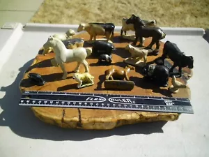 Large Lot of 25 Vintage 1930s - 40s Auburn Rubber / Arcor / Rubr Farm Animals - Picture 1 of 4