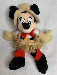 Disney World Park Frontierland Minnie Mouse Bean Bag 122-14515 Original Tags WDW - Picture 1 of 7