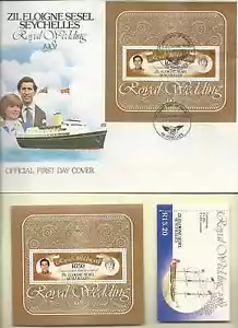 SEYCHELLES ZIL ELOIGNE SESEL 1981 OFFICIAL FDC & MNH S/S SC 29 & BOOKLET 23+26a - Picture 1 of 1