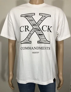 Sneaktip "X Crack Commandments" T-Shirt (Gr. L) TOP  - Bild 1 von 3