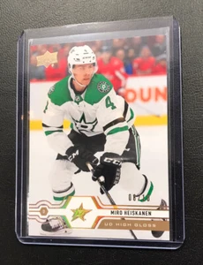 MIRO HEISKANEN HIGH GLOSS 🔥❗️🔥2019-20 UPPER DECK ❗️#8/10 ❗️ STARS ⭐️ 🏒💪 - Bild 1 von 4