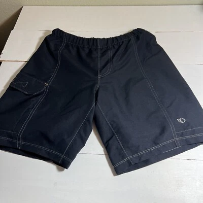 Pantalones Cortos Pearl Izumi Jet Negro Bicicleta Ciclismo Sin Acolchado Niñas XLarge Foto 1 de 4