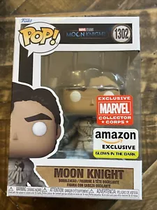 Funko Pop! Vinyl: Moon Knight GLOW - Amazon Exclusive Collector Corps #1302 - Picture 1 of 6