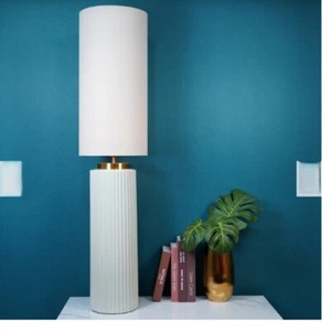 New XL Clara Lamp in Classic Beige Colour, Ideal for Any Room - Picture 1 of 1