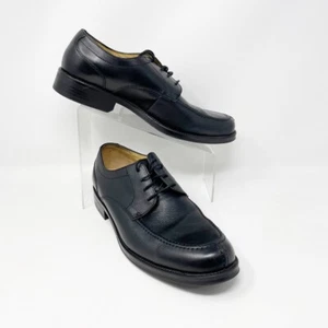 Scarpe eleganti derby Dockers Premium da uomo in pelle nera taglia 10,5 - Foto 1 di 8