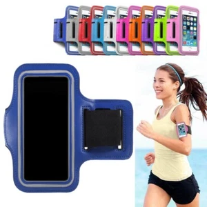 Téléphone portable bracelet de sport sac de fitness jogging housse de course universelle 4,5" à 6,9" - Photo 1/22