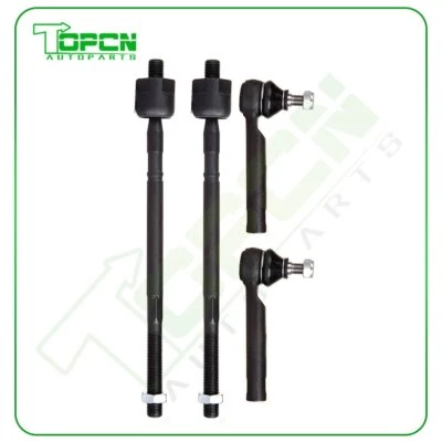 Fits 2003 2004 2005 2006 Subaru Baja 4 Front Suspension Inner Outer Tie Rod Kit Foto 1 de 4