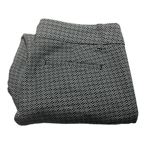 Hilary Radley Pants Womens 4 Black White Geometric Stretch Office Career Slacks - Picture 1 of 10