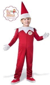 The Elf on the Shelf Boy Christmas Elf Toddler Costume Sz Medium 4T NEW - Picture 1 of 7