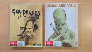 Squidbillies - Vol 1 and 2 - DVDS Region 4. Adult Swim - Picture 1 of 3
