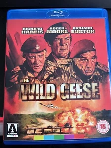 THE WILD GEESE 1978 Blu Ray Roger Moore Richard Burton UK Release - Picture 1 of 3
