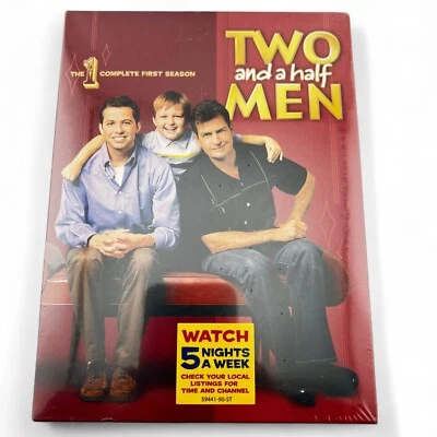 Two and a Half Men Season 1 DVD Boxed Set First Season 2-1/2 Men 2 Half US - Image 1 of 4