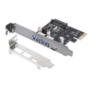 Fast Speed PCIE X1 To USB3.0/3.1 TypeC Expansion Card VL805 For PCIE 1x/4x/8x/16 - Afbeelding 1 van 8