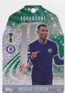 Topps Match Attax CL 24/25 No SZ 15 Nicolas Jackson Squadzone Exclusive - Picture 1 of 2