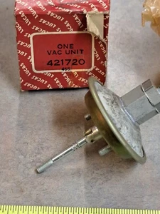 NOS Lucas 421720 Vacuum Advance Jaguar XK 140  Genuine Red Box Era Quality 1965 - Picture 1 of 5